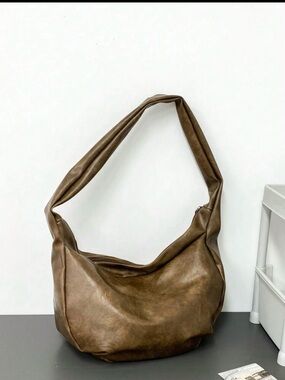 NEW - Soft Cropped Hobo Shoulder Bag